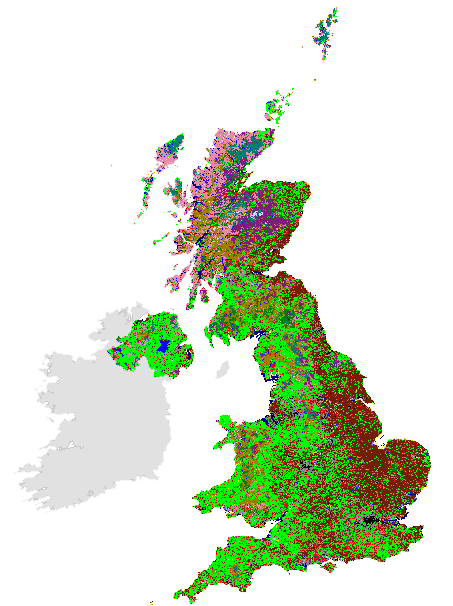 Land cover map